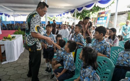 Wabup Sleman Danang Maharsa Menghadiri Pemberkatan Gedung Baru SD Kanisius Duwet