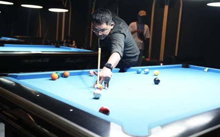 Buka HIPMI Fun Billiard, Danang Berharap Bisa Memotivasi Atlet Muda Berprestasi