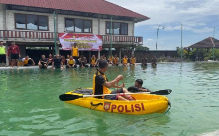 Satuan Samapta Polres Purworejo Berlatih SAR