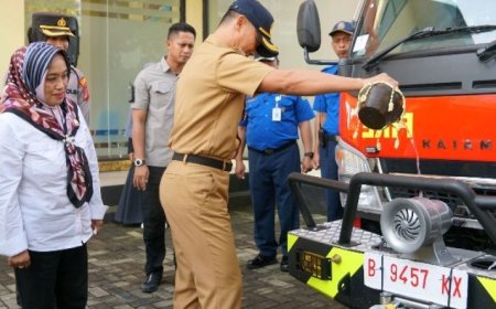 Mobil Baru Damkar Gunungkidul Resmi Meluncur, Diberi Nama Tokoh Wayang