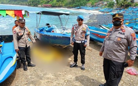 Nelayan Menemukan Mayat Tidak Dikenal di Pantai Menganti Kebumen