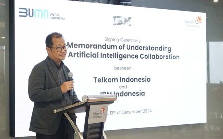 Telkom-IBM Hadirkan Layanan AI Inovatif dan Sesuai Kebutuhan Pasar