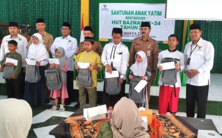 Baznas Kebumen Santuni 100 Anak Yatim