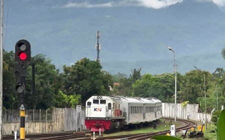 Waktu Tempuh Perjalanan KA Kini Lebih Cepat