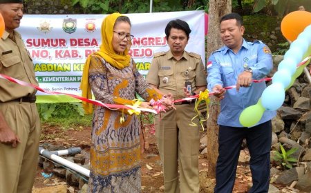 UGM Membangun Sumur Bor di Desa Karangrejo Purworejo