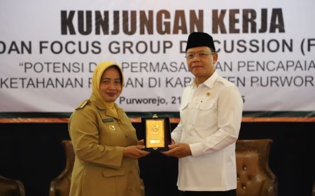 Kabupaten Purworejo Siap Jadi Pilot Project Ketahanan Pangan Nasional