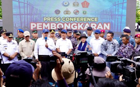 Kementerian ATR/BPN Cabut Sertifikat Pagar Laut Tangerang