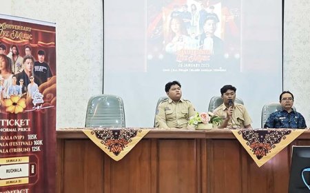 Puncak Ulang Tahun SMAN 6 Yogyakarta Hadirkan Sal Priadi dan Nadin Amizah