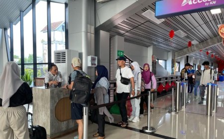 Empat Hari Libur Cuti Bersama, 56 Ribu Penumpang Turun di Stasiun Daop 5 Purwokerto