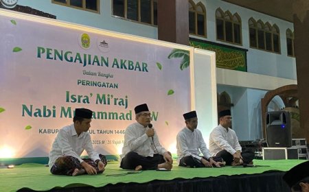 Masjid Agung Bantul Gelar Pengajian Akbar Isra Mi'raj
