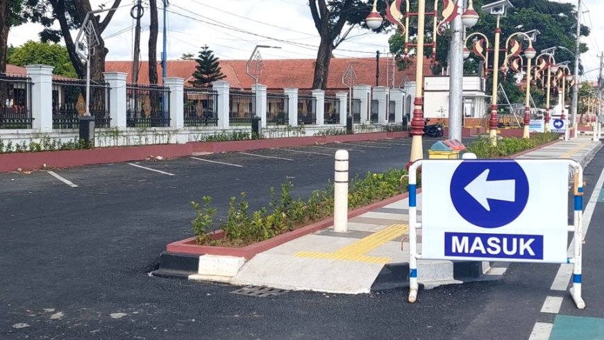 Pekan Depan Parkir di Alun Alun Pancasila Kebumen Dipungut Retribusi