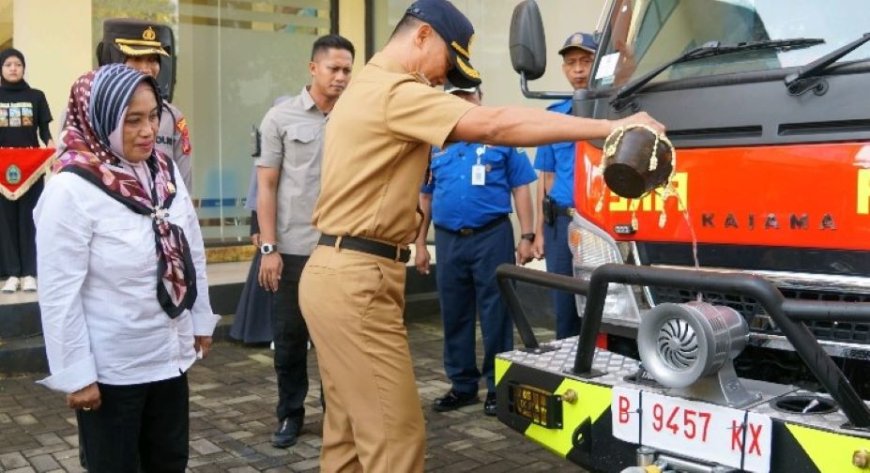 Mobil Baru Damkar Gunungkidul Resmi Meluncur, Diberi Nama Tokoh Wayang