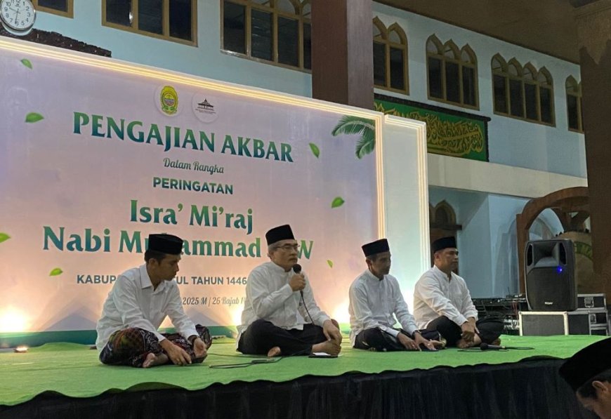 Masjid Agung Bantul Gelar Pengajian Akbar Isra Mi'raj