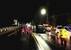 Kecelakaan Beruntun di Sentolo, Tiga Mobil Rusak Parah