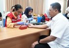 Tak Hanya Jurnalis, Masyarakat Umum Ikut Ramaikan Baksos Donor Darah Semarak HPN 2025
