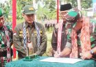 Pimpin Program TMMD di Desa Krakitan Bayat, Dandim Ingatkan Makna Kata Sengkuyung 