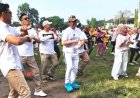 Gerindra Yogyakarta Gebrak Lapangan Minggiran dengan Senam Massal,  Ajak Dukung Program MBG