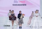 Caca Candrika,Desainer Magelang yang Memukau Jogja Fashion Parade 2025 dengan Gaun Daur Ulang