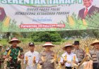 Polres Purworejo Panen Raya Jagung Serentak Tahap 1