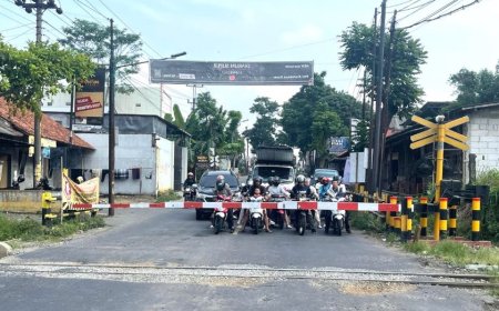 Setiap Hari 110 KA Melintasi Jalur Selatan, Waspadai Perlintasan Sebidang