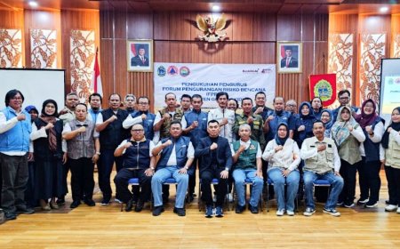 Forum Pengurangan Risiko Bencana Gunungkidul Dikukuhkan