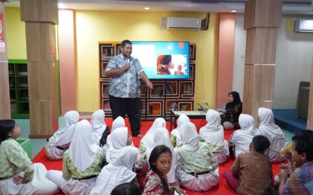 Bergembira dengan Bahasa Jawa di Perpustakaan Taman Pintar Yogyakarta