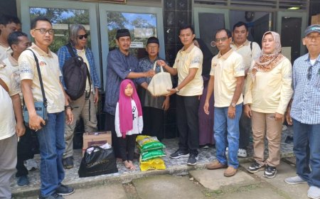 HPN 2025, PWI - Pewarta Purworejo Bakti Sosial di Pondok Yatim dan Duafa