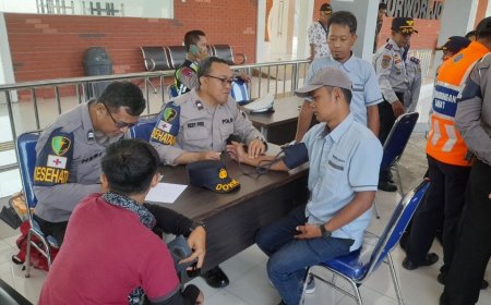 Polres Purworejo Ramp Check Serentak di Terminal Tipe A
