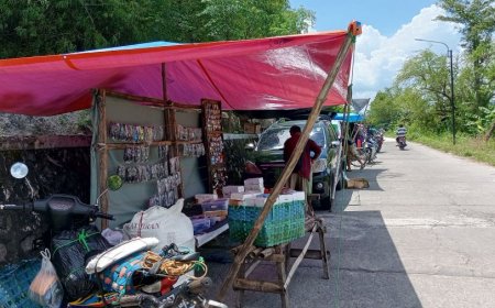Pasar Klithikan Desa Gadungan Klaten Kini Semakin Ramai