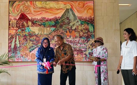 Dari Lukisan Kucing hingga Panorama Alam: Perjalanan Artistik Klowor Waldiyono di “Back to Nature”