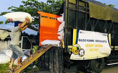 Bulog Yogyakarta Serap Gabah Petani Sesuai HPP