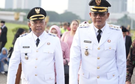 Bupati dan Wakil Bupati Sleman 2025-2030 Resmi Dilantik