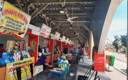 Masih Ada 40 Lapak di Pusat Kuliner Kapal Mendoan Belum Ditempati Pedagang