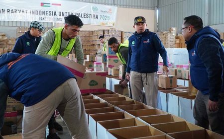 Lazismu dan POROZ Kirim Bantuan untuk Palestina, Isinya Mulai Bahan Pangan Hingga Paket Ifthar Ramadan