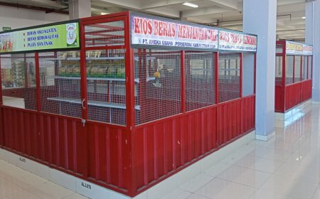 Kios Beras Pasar Gedhe Klaten Tutup karena Sepi Pembeli