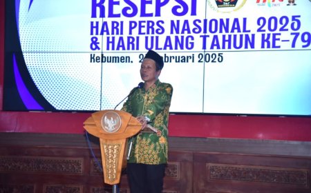 Wakil Bupati Zaeni Miftah Minta Wartawan Kebumen Kritis
