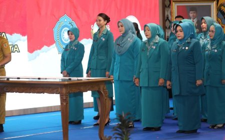 Raja Thifal Mazaya Izzati Ketua TP PKK Kabupaten Purworejo 2025-2030