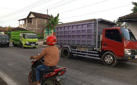 Pemkab Klaten Melarang Truk Pasir Beroperasi Saat Jam Berangkat Sekolah