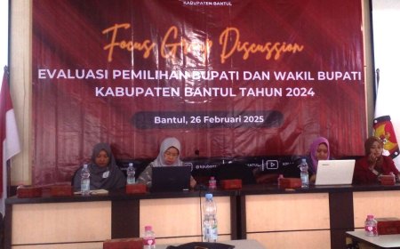 Banyak Masukan Saat KPU Bantul Gelar Evaluasi Pilkada
