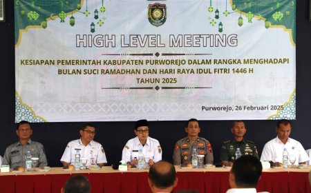 Pemkab Purworejo Berkoordinasi Sambut Ramadan dan Idul Fitri 1446 H