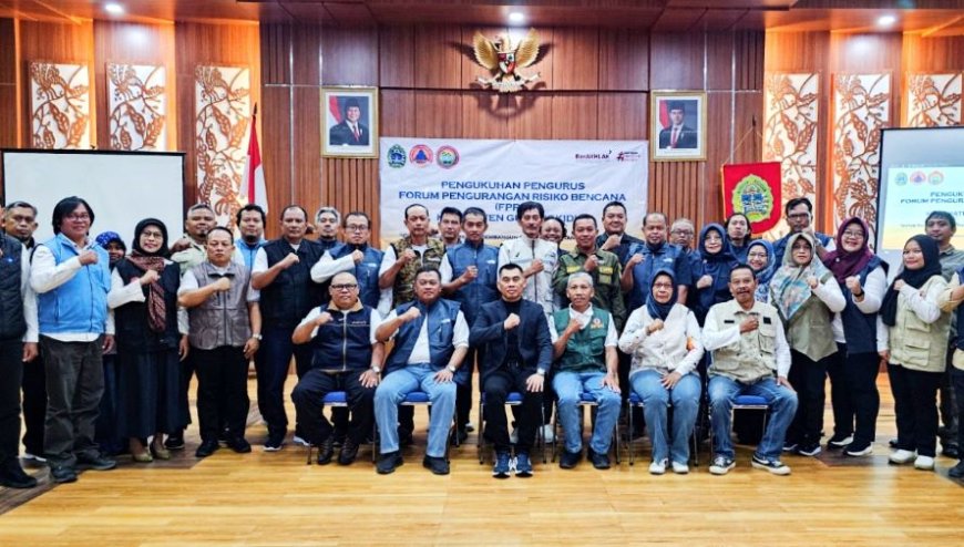 Forum Pengurangan Risiko Bencana Gunungkidul Dikukuhkan