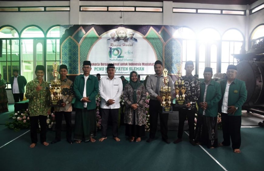 Bupati Sleman Menghadiri Harlah ke-102 NU, Beri Apresiasi