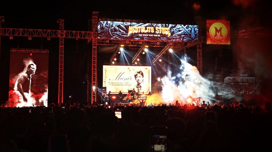 Moshing dan Flare Membara, Mentalita Fest 2025 Jadi Pesta Musik Tak Terlupakan