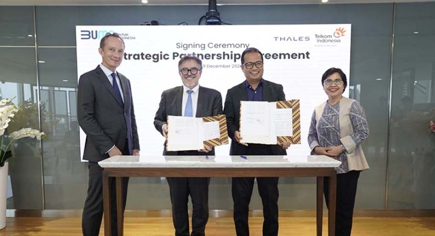Telkom Percayakan Keamanan Digital dan Kota Cerdas ke Perusahaan Penyedia Solusi Pertahanan dan Militer