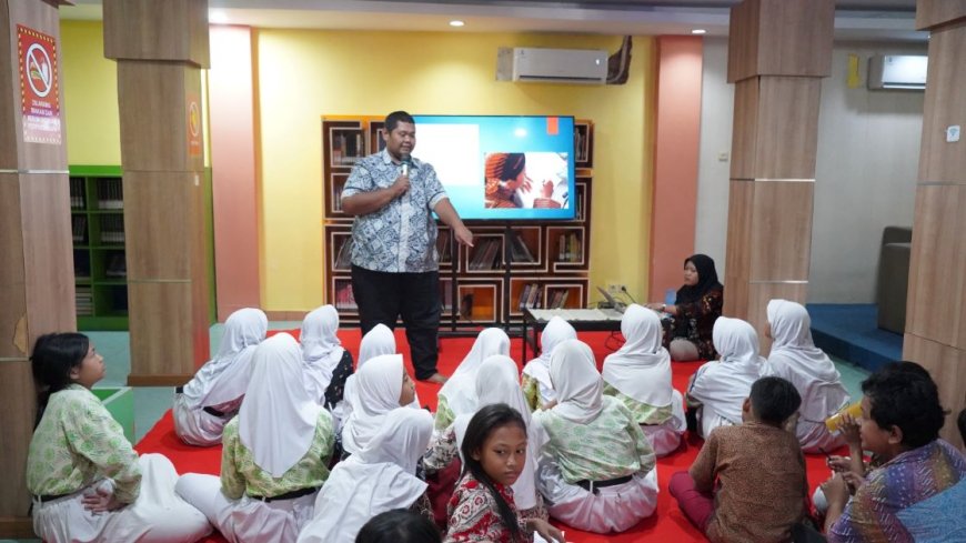 Bergembira dengan Bahasa Jawa di Perpustakaan Taman Pintar Yogyakarta