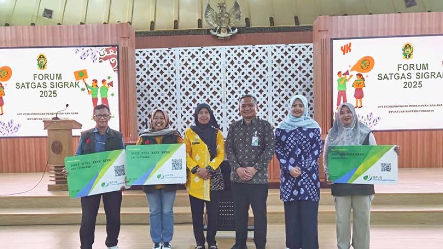 Perkuat Perlindungan Pekerja, Begini Langkah BPJS Ketenagakerjaan dan Forum Satgas SIGRAK Kota Yogyakarta