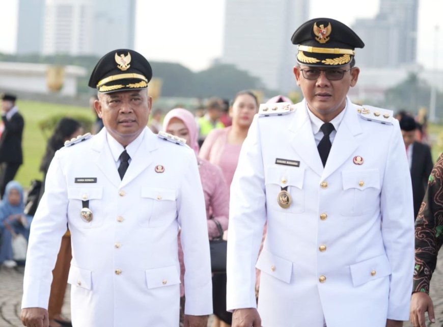 Bupati dan Wakil Bupati Sleman 2025-2030 Resmi Dilantik