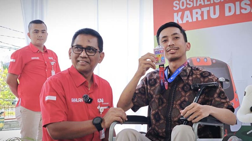 Wujudkan Transportasi Inklusif, KAI Commuter Berikan Kartu Disabilitas dan Diskon 20 Persen