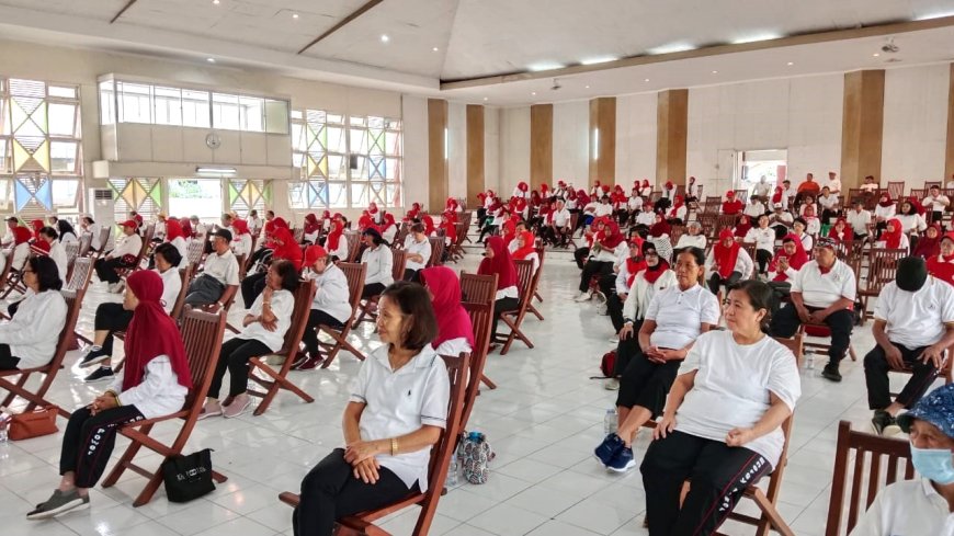 Senam Olah Nafas Semakin Diminati, PKBSI Kota Yogyakarta Gelar Latihan Bersama Bio Energy Power