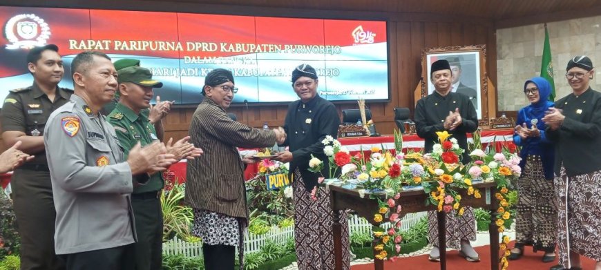 Peringatan Hari Jadi Purworejo ke-194, DPRD Gelar Rapat Paripurna